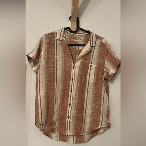 Toad & Co ladies button up shirt